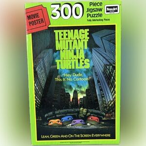 TMNT 300 Piece Jigsaw Puzzle New Sealed Teenage Mutant Ninja Turtles Rose Art